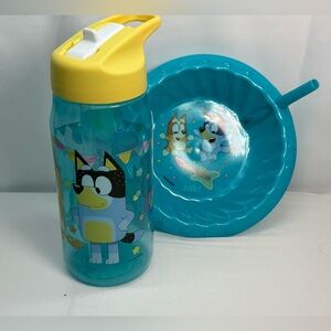 NWT-Disney x Zak! Bluey & Family 2-Piece Meal Set